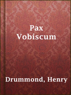 Pax Vobiscum - ebook